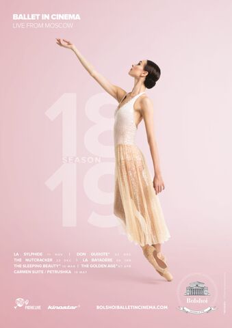 Poster Bolshoi Ballet Season 2018/19