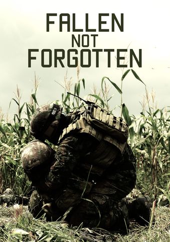 Poster Fallen Not Forgotten